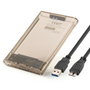 Ewent EW7069 Boîtier Disque Dur Externe Transparent 2,5" USB 3.2