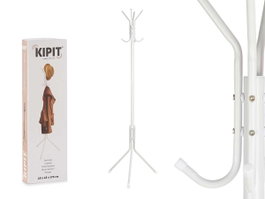 KIPIT Perchero Metal Mate Blanca