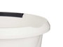 Arte Regal Seau doseur en plastique blanc 10 L avec anse 30 x 28,5 x 30 cm (Set de 18)