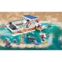 Playmobil 71623 Wiltopia - Bateau de surveillance des récifs coralliens, jeu de construction avec 67 pièces, pour enfants dès 4 ans