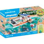 Playmobil Bateau de surveillance des récifs coralliens Wiltopia 71623