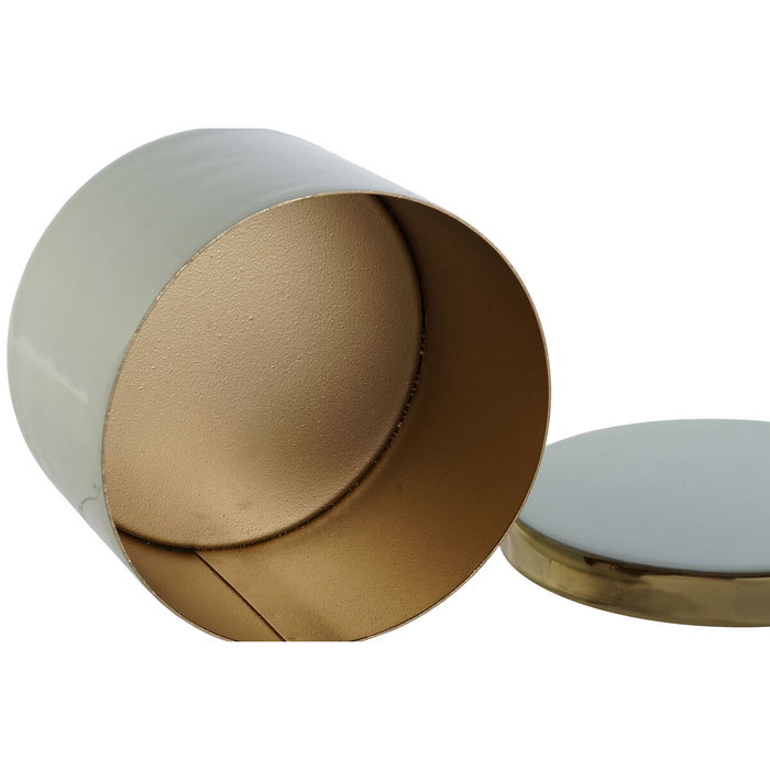 Boîte à bijoux DKD Home Decor Vert Corail Fer 13 x 13 x 9 cm (2 Pièces) (2 Unités) Boîte à bijoux DKD Home Decor Vert Corail Fer 13 x 13 x 9 cm (2 Pièces) (2 Unités)