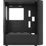 Darkflash DF-DK351CL6-BK DK351 Boîtier PC Moyen Tour ATX Noir avec 4 Ventilateurs A-RGB 120mm, Facade Mesh et Panneau Latéral en Verre Trempé