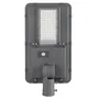 HO-STR100W-SL04-CW Farola LED solaire 200W blanc froid 5000K, avec panneau 20W, batterie 20Ah, capteur crépusculaire et télécommande, IP65