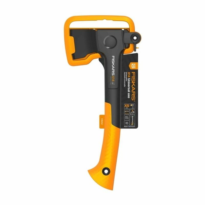 Fiskars 1069102 Hache Universelle XS X-Series X14 350mm Noir et Orange Fiskars 1069102 Hache Universelle XS X-Series X14 350mm Noir et Orange