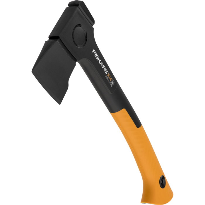 Fiskars Hache Universelle X14 X-Series 355 mm Noir et Orange