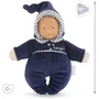 Corolle Doudou Babidoux Marine Rêves d'Étoiles - Doudou avec grelot et senteur vanille, étiquette prénom personnalisable, 20 cm, pour bébé dès la naissance