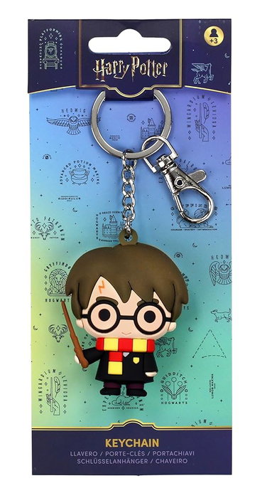 SD Toys Porte-clés Figuratif Harry Potter Chibi en PVC - Licence Officielle