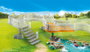Playmobil Extension Plateforme Famille au Zoo - Jeu de Construction pour Enfants dès 4 Ans