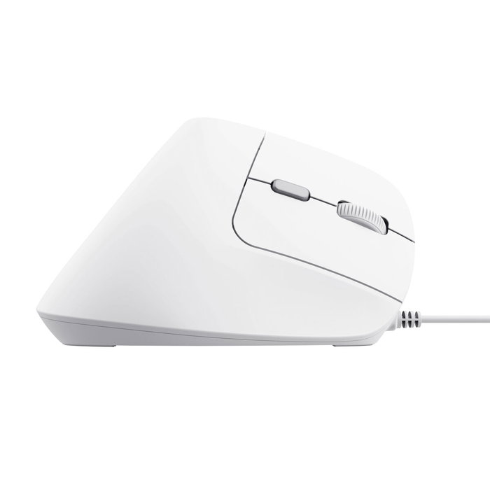 Souris Optique Ergonomique Trust Bayo II Blanc