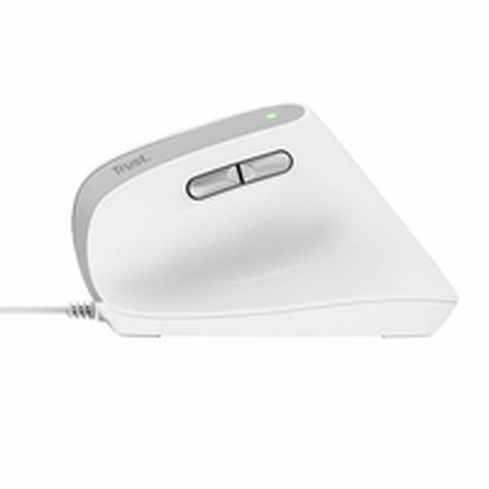 Souris Optique Ergonomique Trust Bayo II Blanc