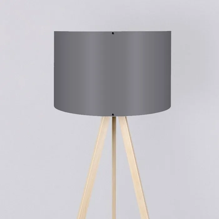 D By M.Red Lampadaire D Gris et Chêne D By M.Red Lampadaire D Gris et Chêne