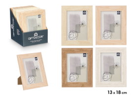 GIFTDECOR Lot de 24 cadres photo effet pierre 13x18 cm