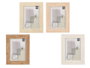 GIFTDECOR Lot de 24 cadres photo effet pierre 13x18 cm