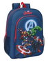 Safta Mochila adapt.carro avengers - Sac à dos transformable en chariot Avengers, dimensions 33 x 42 x 14 cm