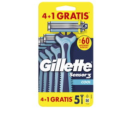 Gillette Sensor3 Cool Rasoirs Jetables, 4 unités