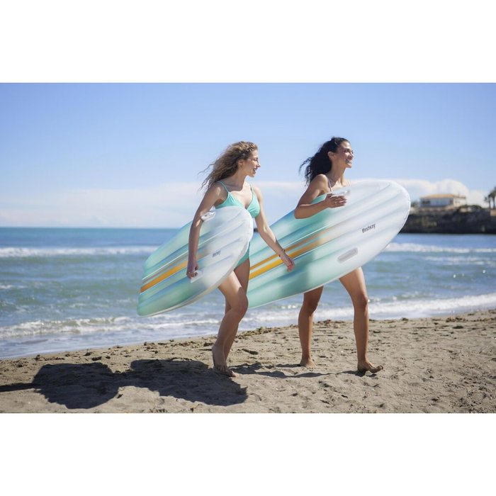 Bestway Matelas Gonflable 2 en 1 Thème Surf