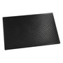 WOLFPACK LINEA PROFESIONAL Talocha Plastico 27x18 cm avec Manche en Bois Noir