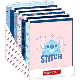 Safta Expositor de classeurs Folio 4 anneaux assorti pour enfants