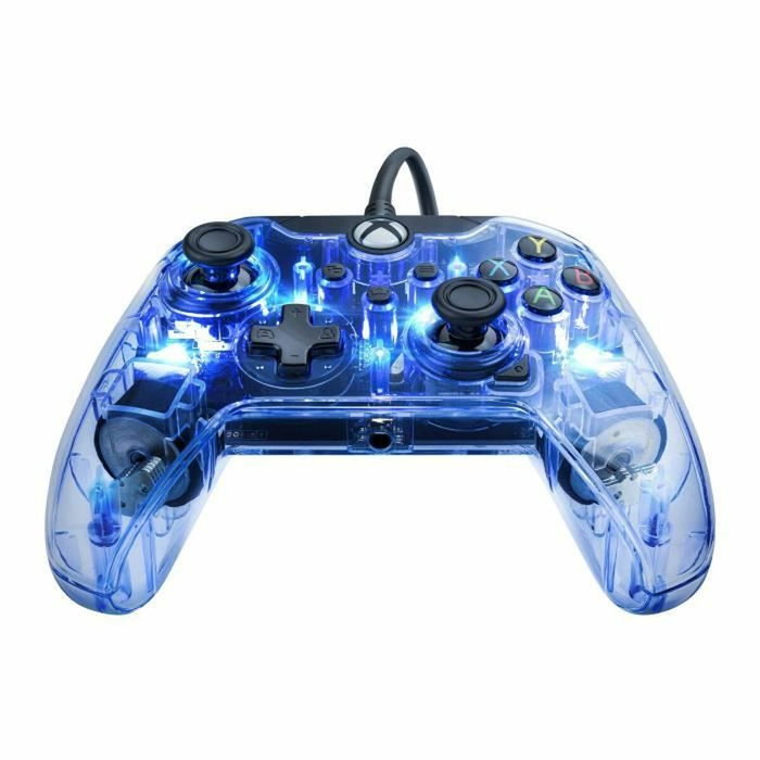PDP Manette Afterglow Transparente pour Xbox Series X|S, Xbox One et PC