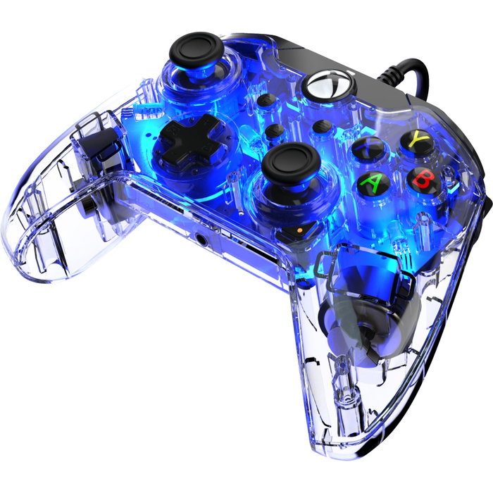 PDP Manette Afterglow Transparente pour Xbox Series X|S, Xbox One et PC