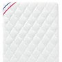 P'Tit Lit Matelas Bébé Bamboo 70x140x10 cm Blanc