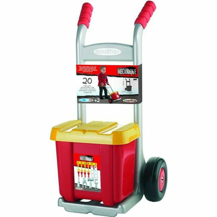 Ecoiffier Diable avec Boîte à Outils - 20 pièces Ecoiffier Diable avec Boîte à Outils - 20 pièces