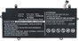 CoreParts Batterie pour Toshiba Portege Z30, 49.58Wh, 14.8V, 3350mAh, Noir
