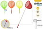 Color Baby Salabre télescopique 85 cm - Modèles assortis - Métal et Polyester - Taille M - 36 mois