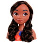Just Play Busto de Moana Disney Princess 87048, Bust Coiffure Princesse Vaiana avec Accessoires pour Cheveux, Jeu Créatif Enfant 3 Ans et Plus