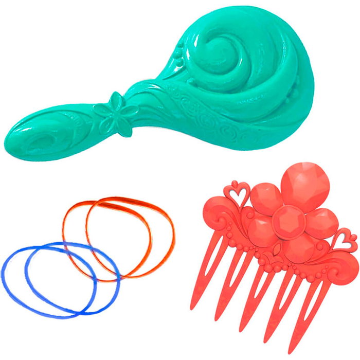 JUST PLAY Buste de coiffure Moana Disney Princess avec 7 accessoires JUST PLAY Buste de coiffure Moana Disney Princess avec 7 accessoires