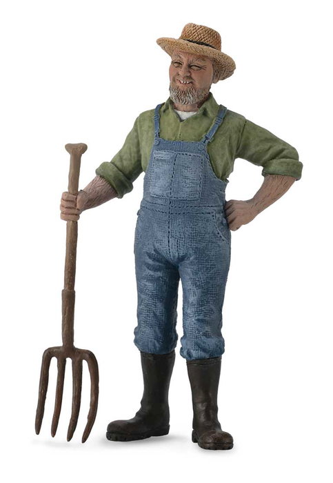 Collecta Figurine Animal de Ferme Éducatif - Agriculteur Échelle L Modèle Détailé Main - 88666 - À Partir de 3 Ans Collecta Figurine Animal de Ferme Éducatif - Agriculteur Échelle L Modèle Détailé Main - 88666 - À Partir de 3 Ans