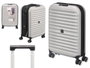 Arte Regal Maleta Plegable 37L avec Candado - 40x55x16 cm - Plastique ABS, PVC, Polyester - Argent (Set de 3)