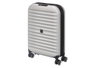 Arte Regal Maleta Plegable 37L avec Candado - 40x55x16 cm - Plastique ABS, PVC, Polyester - Argent (Set de 3)