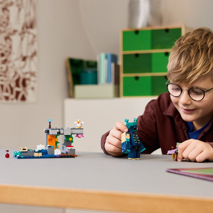 Lego Minecraft El Encuentro con el Custodio 21274 Lego Minecraft El Encuentro con el Custodio 21274