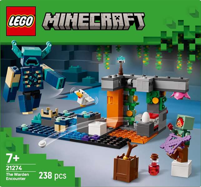 Lego Minecraft El Encuentro con el Custodio 21274 Lego Minecraft El Encuentro con el Custodio 21274