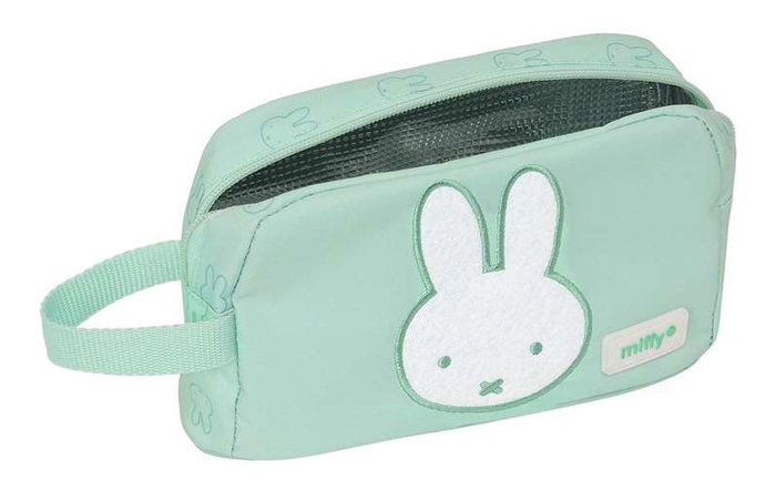 Safta Porte-petit-déjeuner thermos avec récipient et réserve d'eau, thème Miffy "Menthe", dimensions 21.5 x 12 x 6.5 cm Safta Porte-petit-déjeuner thermos avec récipient et réserve d'eau, thème Miffy "Menthe", dimensions 21.5 x 12 x 6.5 cm