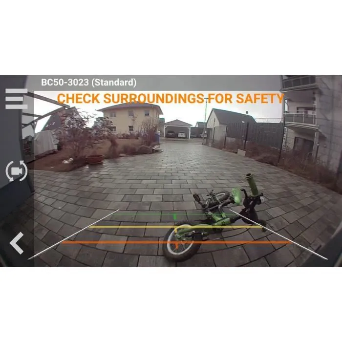 Garmin BC50 - Caméra de recul sans fil - Compatible avec support de plaque et autres fixations - Pour manoeuvres en confiance