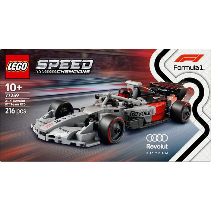 LEGO Speed Champions 77259 Voiture de course Audi Revolut F1 Team R26