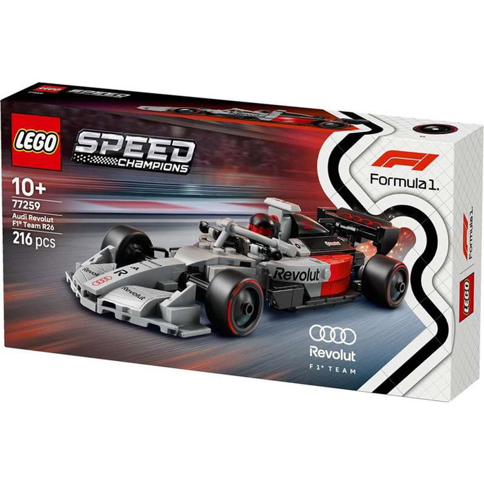 LEGO Speed Champions 77259 Voiture de course Audi Revolut F1 Team R26