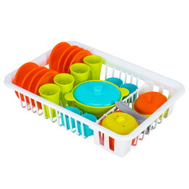 Tachan - Escurridor Grande de Cuisine pour Enfants - 35 Pièces - Jeu d'Imitation pour Apprendre - Âge Recommandé +3 Ans