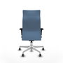Piqueras Y Crespo Fauteuil Albacete Bleu Ciel avec Mécanisme Synchrone et Bras 1D