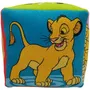 Disney - Coussin Cube Décoratif Le Roi Lion 25 x 25 x 25 cm, Premium en Microfibre, Décoration d'Intérieur pour Salon ou Chambre