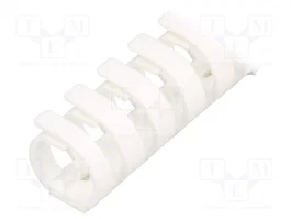 HELLERMANNTYTON Bac pour câbles blanc 0,5m