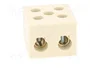 BM GROUP Barrette de jonction d'alimentation 450V en laiton