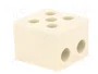 BM GROUP Barrette de jonction d'alimentation 450V en laiton