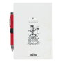 ERIK - Cahier A5 Premium 96 pages One Piece + Stylo à Projecteur avec 4 piles AG3 incluses - Inspiré série Netflix