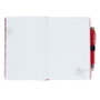 ERIK - Cahier A5 Premium 96 pages One Piece + Stylo à Projecteur avec 4 piles AG3 incluses - Inspiré série Netflix