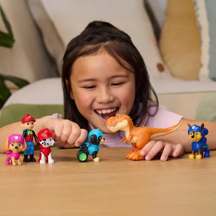 Paw Patrol Coffret Figurines Aventure - La Pat' Patrouille - Le Film Mission Dino Paw Patrol Coffret Figurines Aventure - La Pat' Patrouille - Le Film Mission Dino