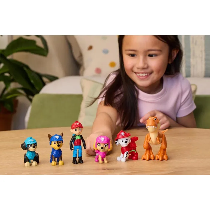 Paw Patrol Coffret Figurines Aventure - La Pat' Patrouille - Le Film Mission Dino Paw Patrol Coffret Figurines Aventure - La Pat' Patrouille - Le Film Mission Dino
